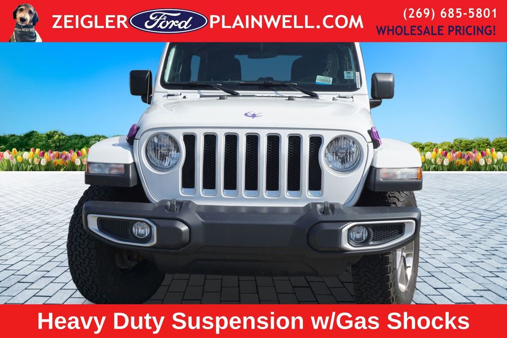 Used 2021 Jeep Wrangler Unlimited Sahara w/ Dual Top Group AWD/4WD image 8