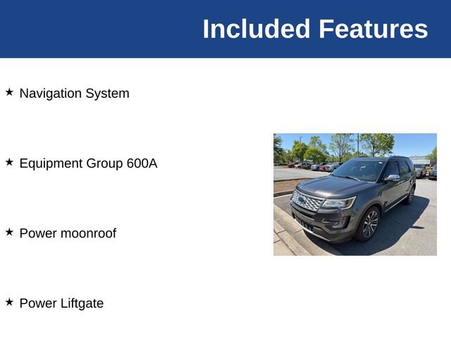 Used 2017 Ford Explorer Platinum AWD/4WD image 4