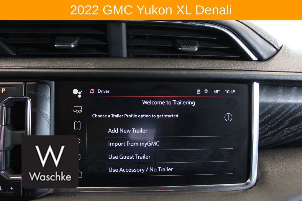 Used 2022 GMC Yukon XL Denali w/ Denali Premium Package AWD/4WD image 50