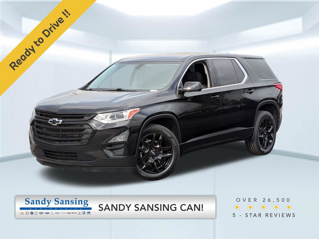Used 2020 Chevrolet Traverse LS w/ LPO, Blackout Package