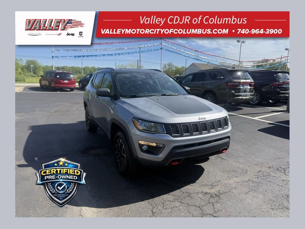 Certified 2021 Jeep Compass Trailhawk AWD/4WD image 1