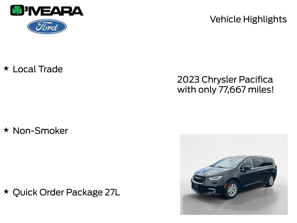 Used 2023 Chrysler Pacifica Touring-L FWD image 7