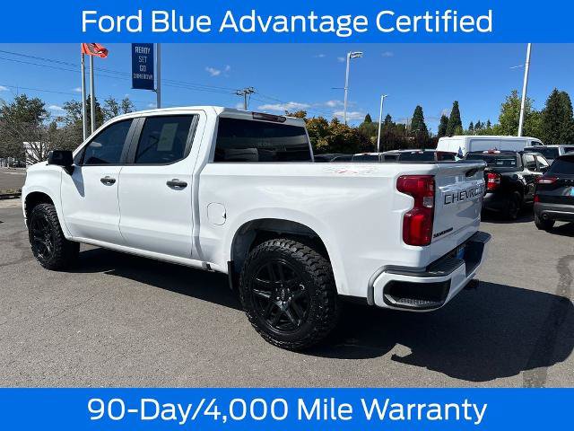 Used 2022 Chevrolet Silverado 1500 Custom w/ LPO, Blackout Package AWD/4WD image 5
