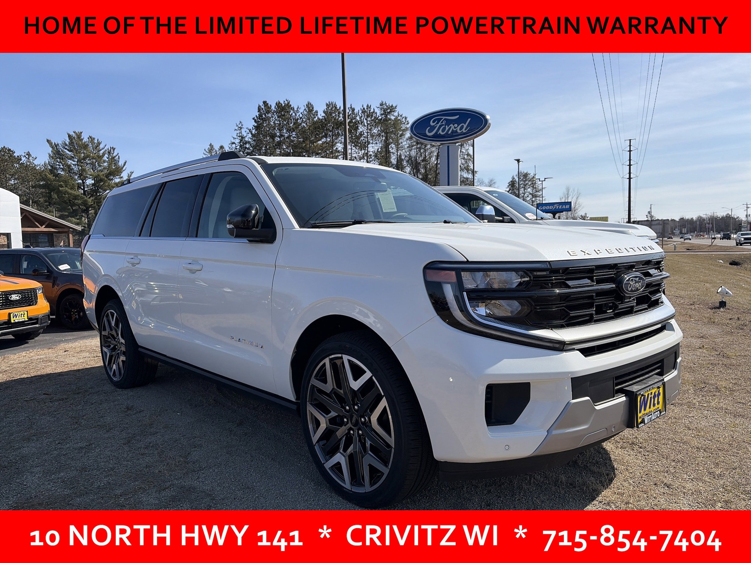 New 2026 Ford Expedition Max Platinum w/ Platinum Ultimate Package AWD/4WD image 1