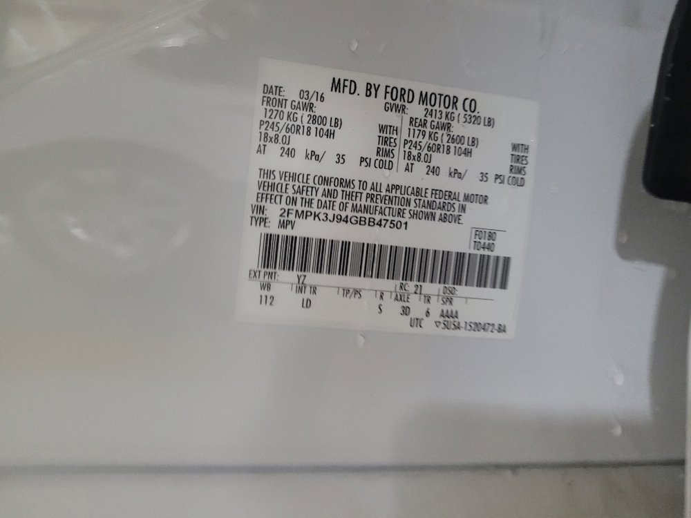 Used 2016 Ford Edge SEL w/ Equipment Group 201A image 33