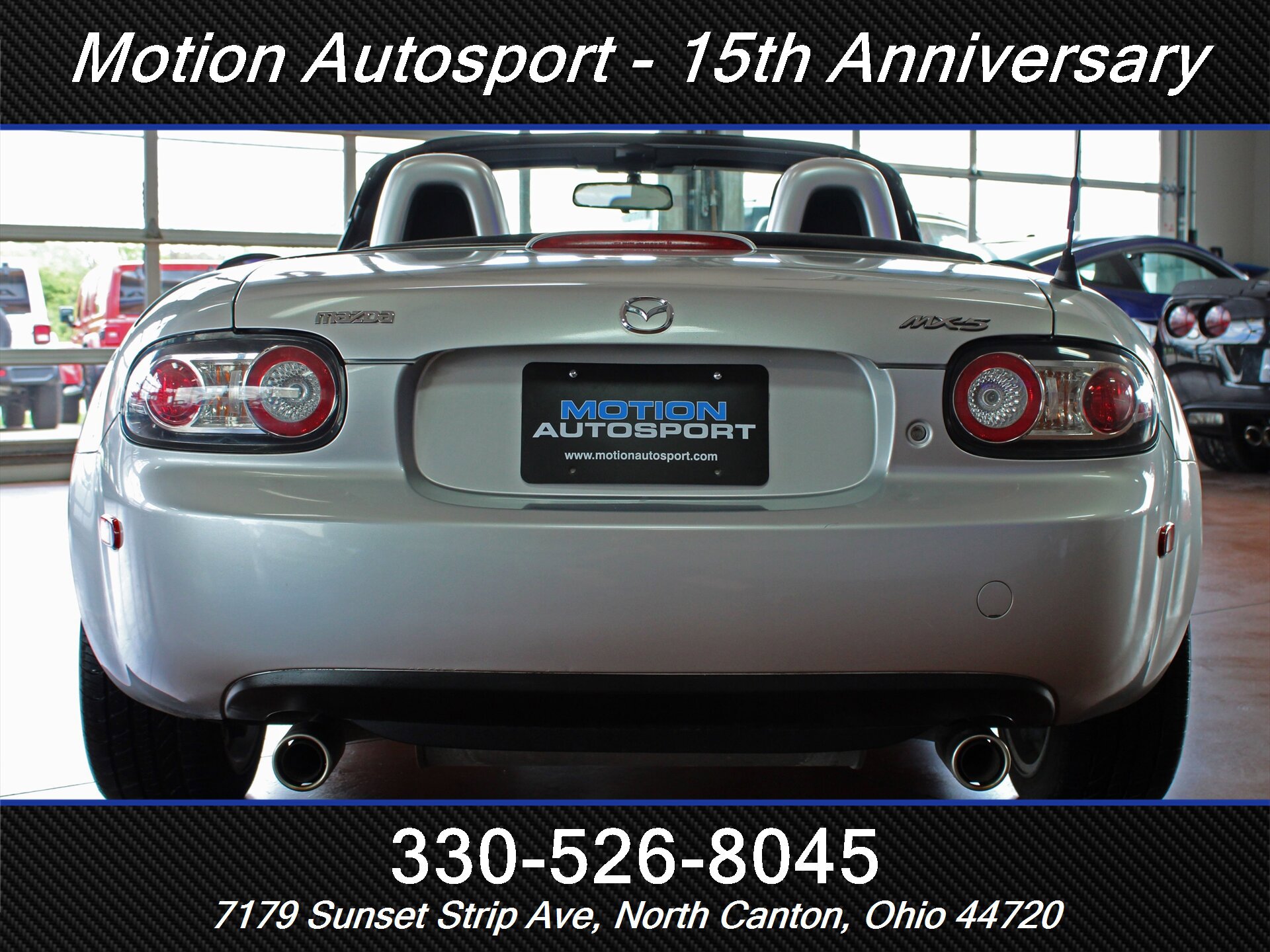 Used 2006 MAZDA MX-5 Miata Sport RWD image 11