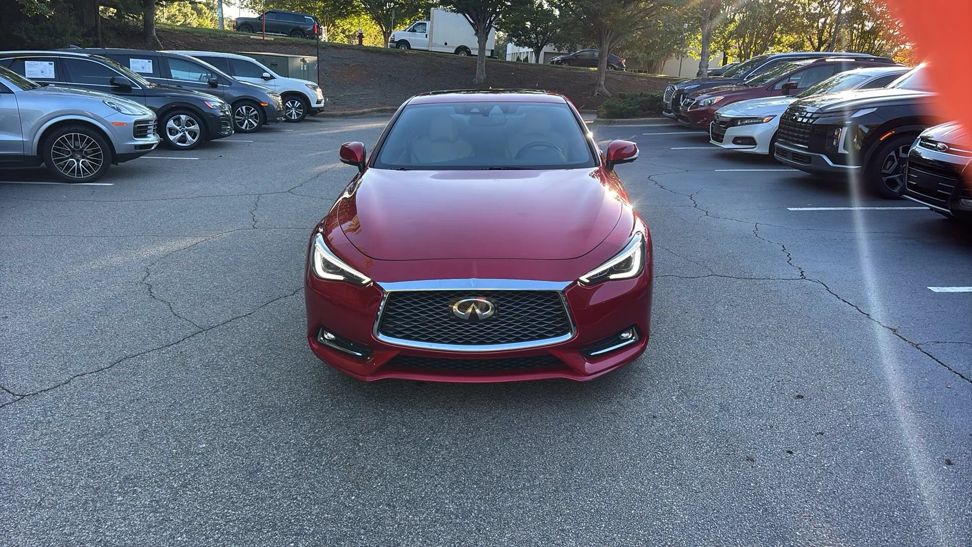 Used 2017 INFINITI Q60 Red Sport 400 RWD image 2