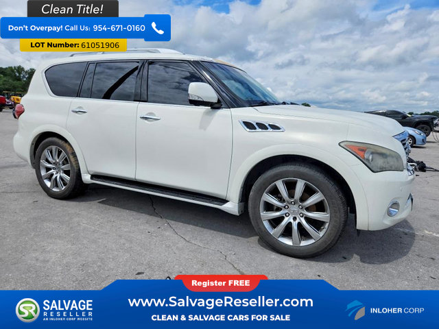 Used 2012 INFINITI QX56 4WD w/ Theater Pkg image 5