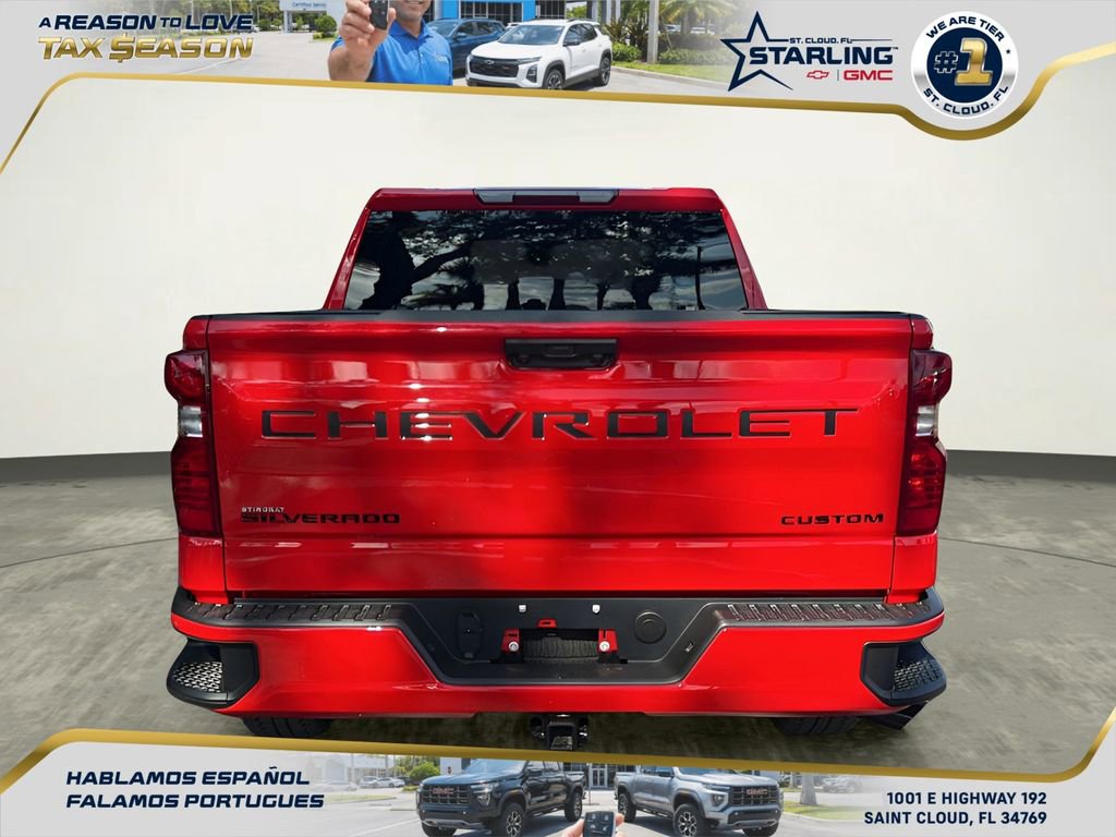 New 2026 Chevrolet Silverado 1500 Custom w/ Turbomax Blackout Package image 6