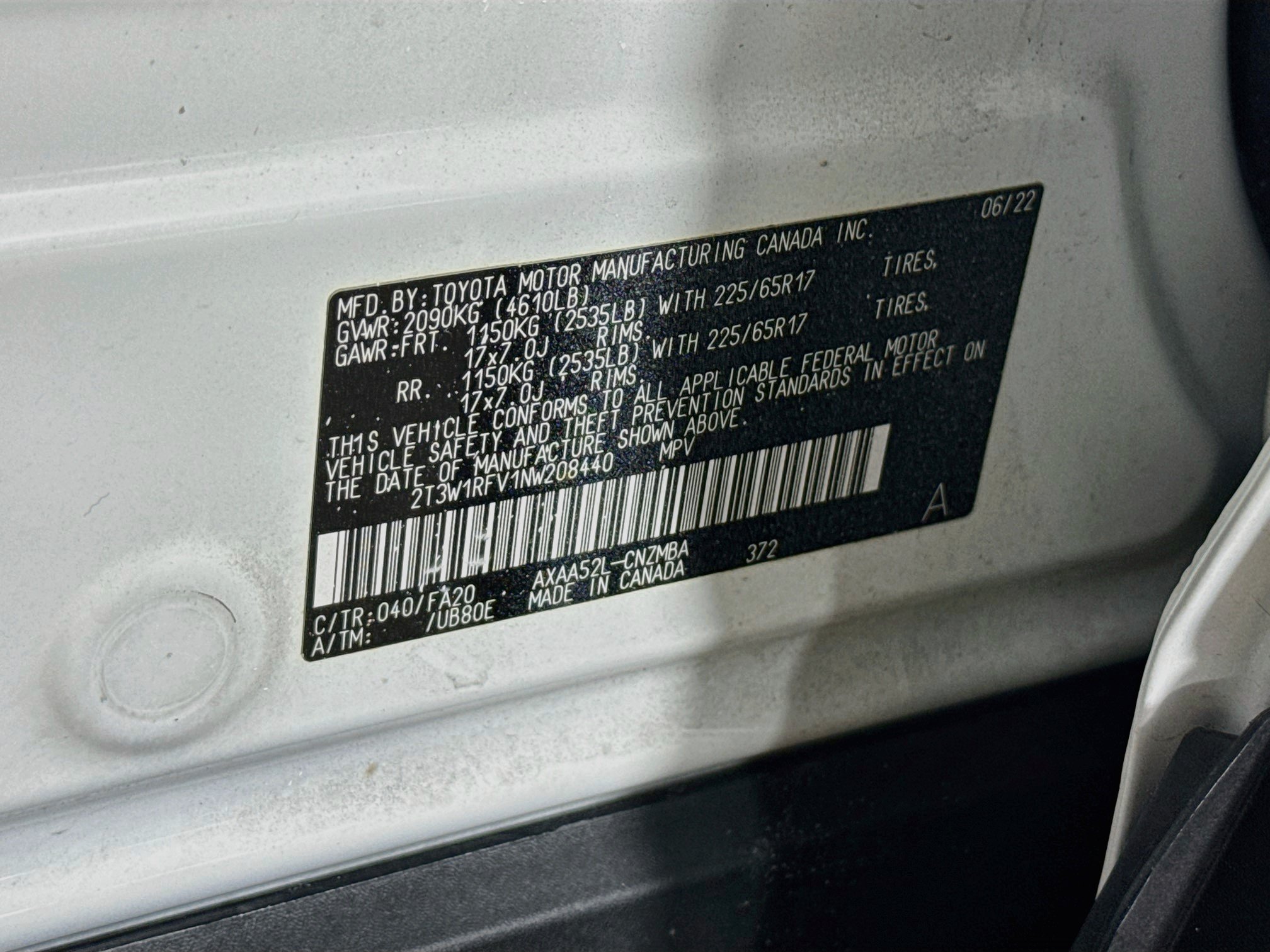 Used 2022 Toyota RAV4 XLE w/ Convenience Package FWD image 38