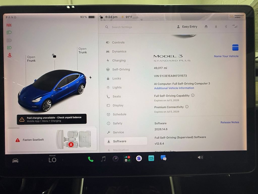 Used 2019 Tesla Model 3 Standard Range Plus RWD image 27