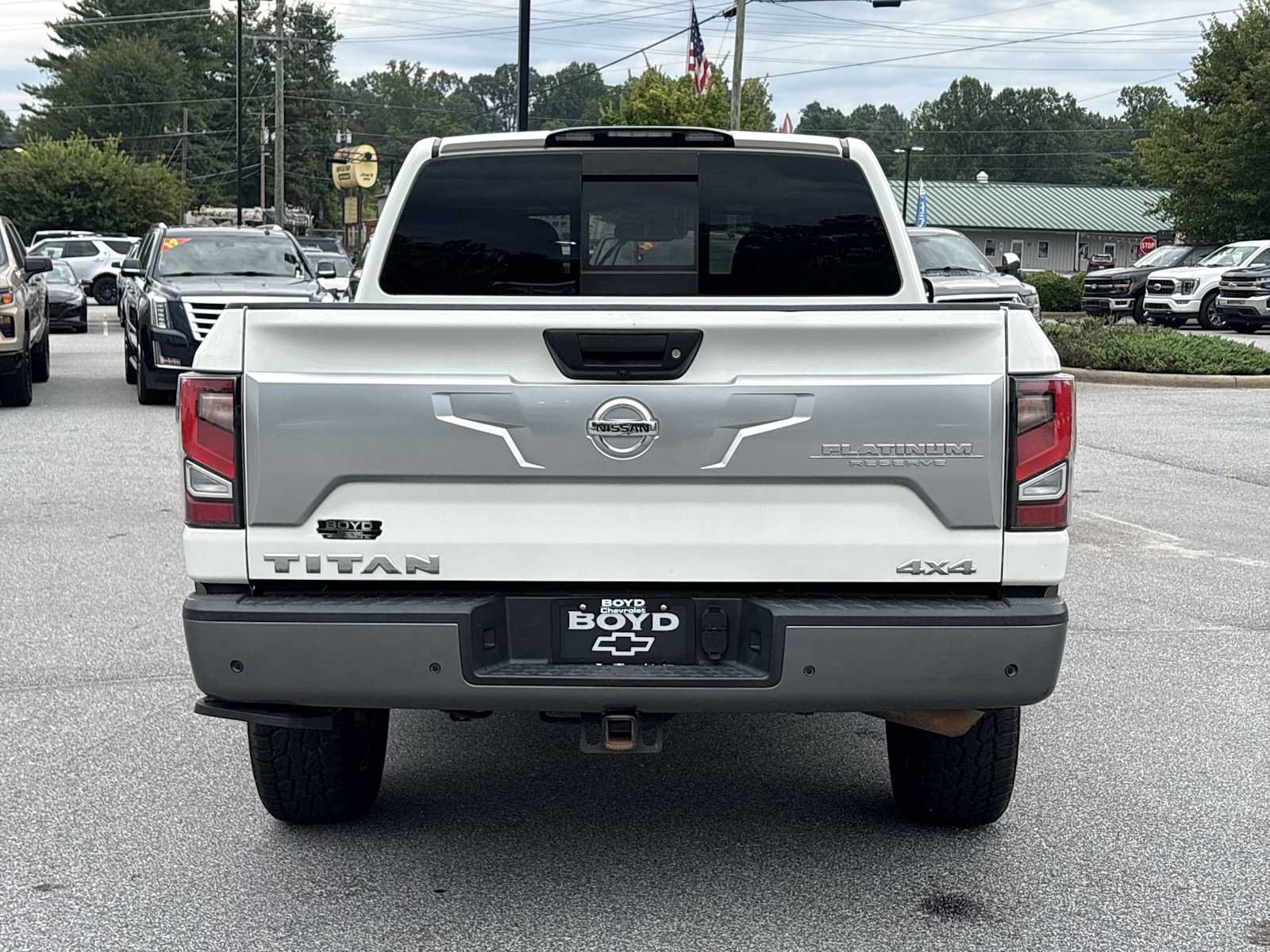 Used 2021 Nissan Titan Platinum Reserve w/ Moonroof Package AWD/4WD image 7