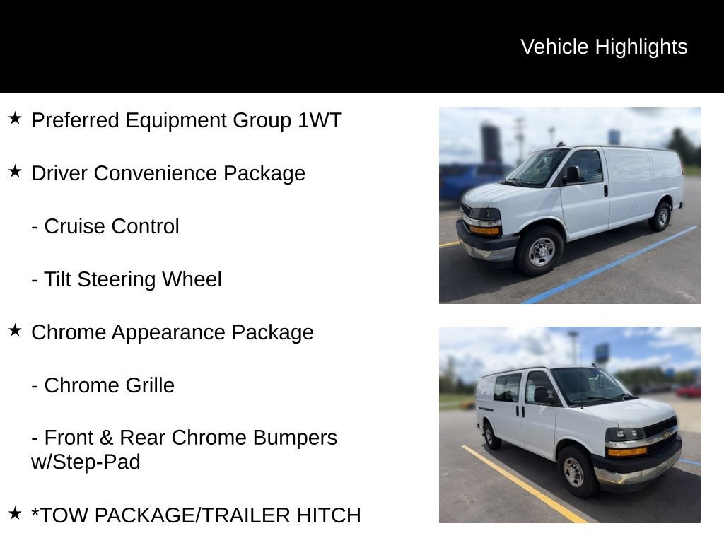 Used 2020 Chevrolet Express 2500 w/ Driver Convenience Package RWD image 5