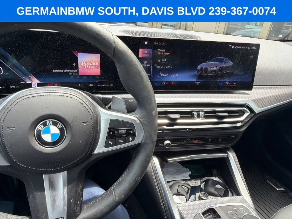 Certified 2024 BMW 430i Coupe w/ M Sport Package RWD image 30