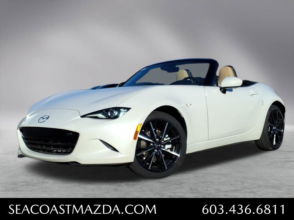 New 2025 MAZDA MX-5 Miata Grand Touring w/ Weather Package RWD image 1