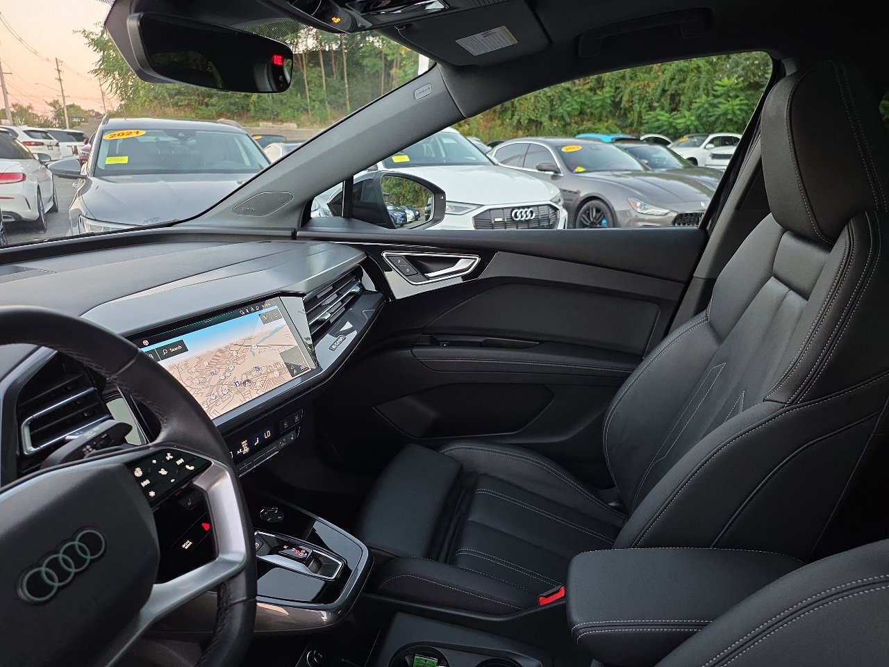 Used 2023 Audi Q4 e-tron Prestige w/ Black Optic Package image 27