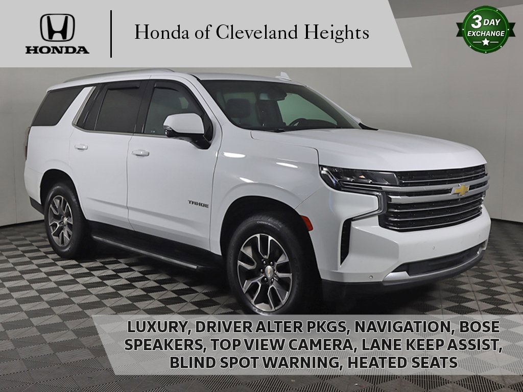 Used 2022 Chevrolet Tahoe LT w/ Luxury Package image 1