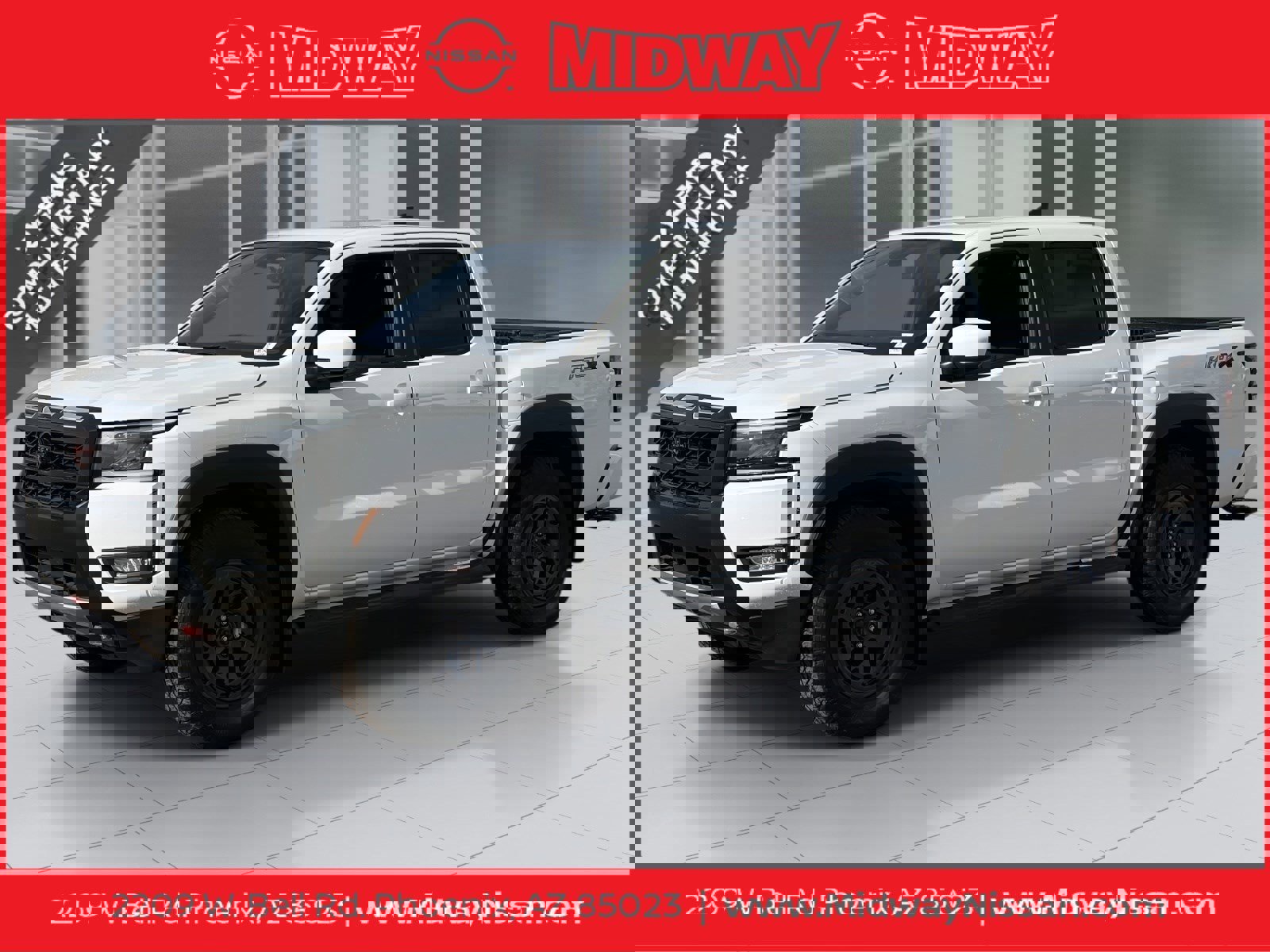 New 2026 Nissan Frontier Pro-X w/ Tow Package