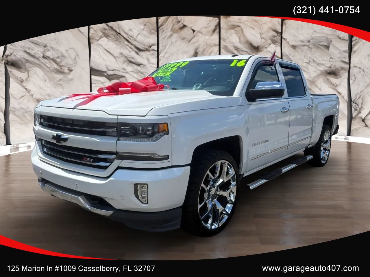 Used 2016 Chevrolet Silverado 1500 LTZ Z71 w/ LTZ Plus Package AWD/4WD image 3