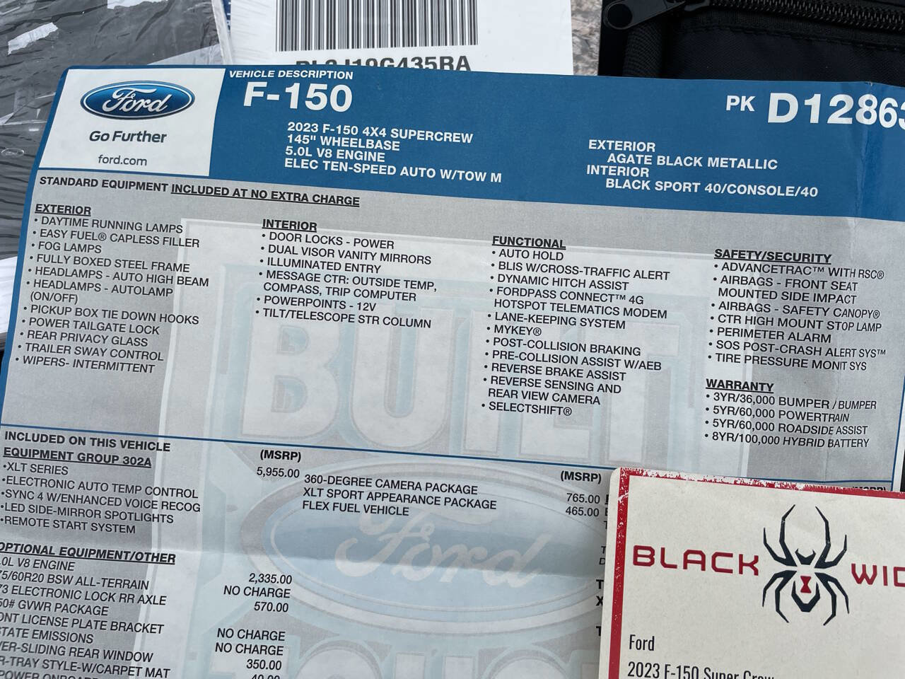 Used 2023 Ford F150 XLT w/ Equipment Group 302A High AWD/4WD image 52