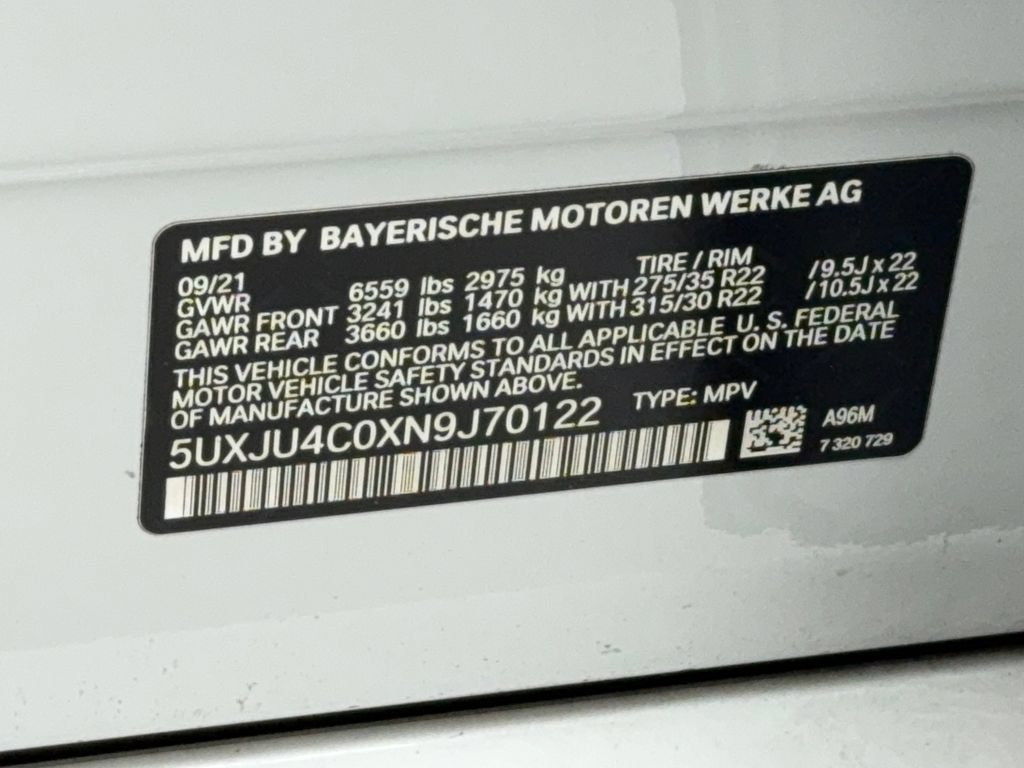 Used 2022 BMW X5 M50i w/ Dynamic Handling Package AWD/4WD image 56