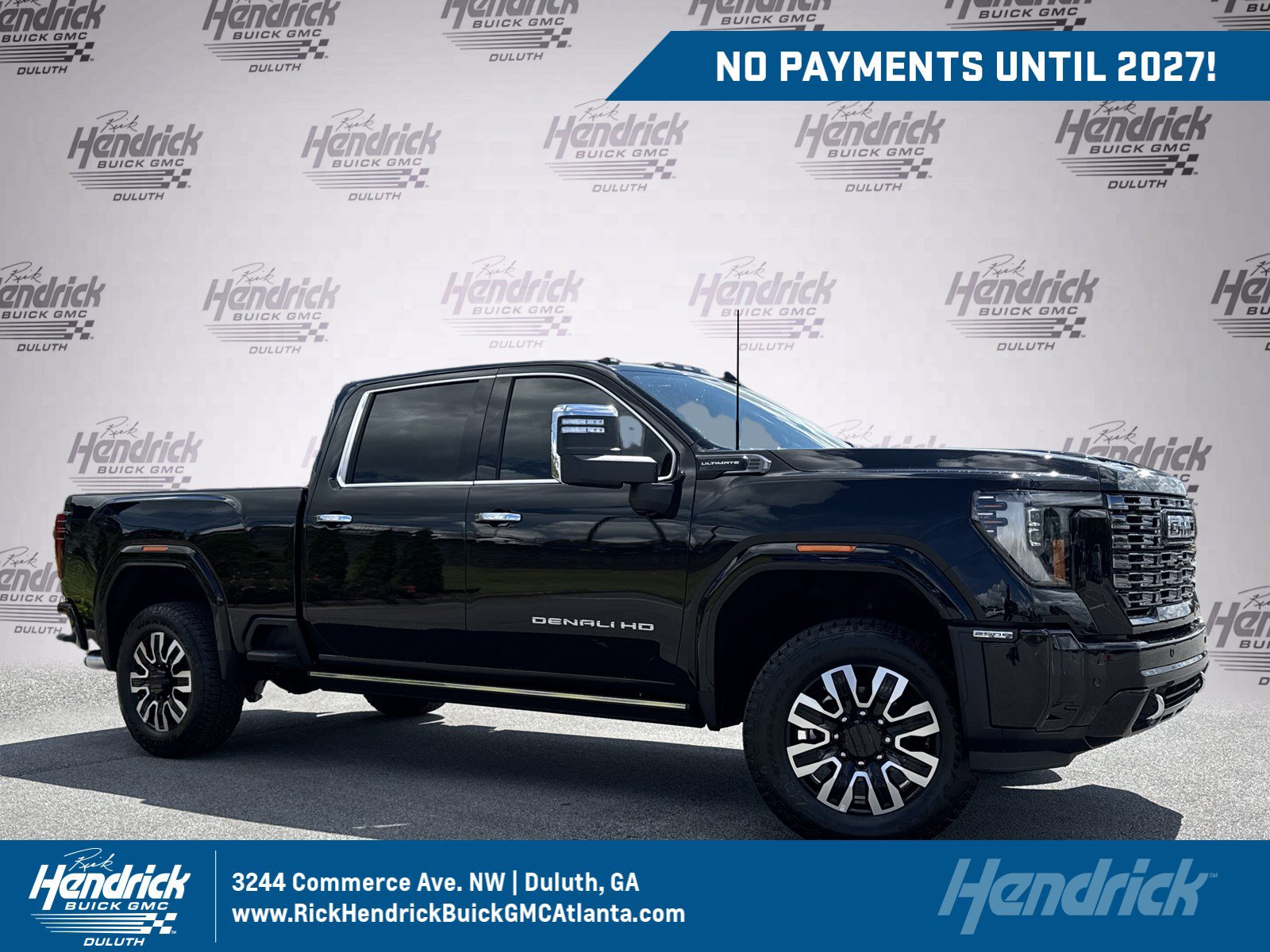 New 2026 GMC Sierra 2500 Denali Ultimate w/ LPO, Black Badging Package AWD/4WD image 1