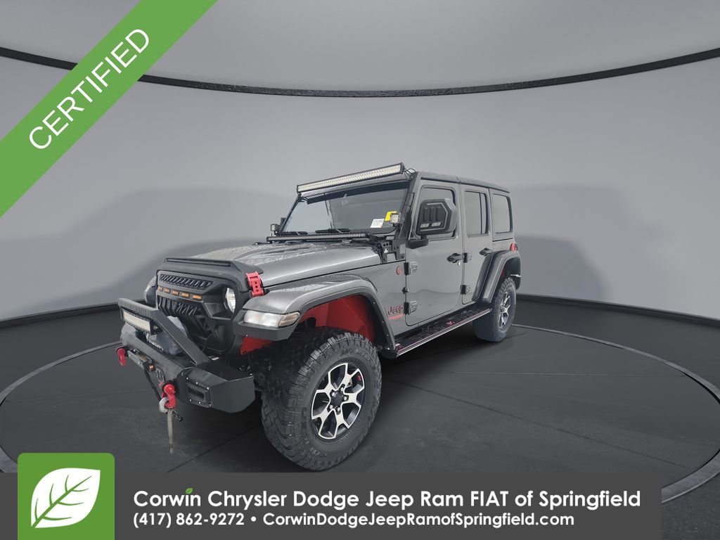 Certified 2021 Jeep Wrangler Unlimited Rubicon w/ Cold Weather Group image 4