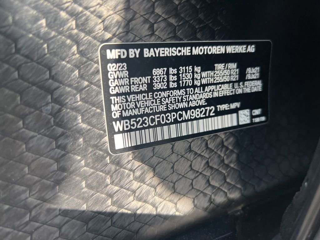 Certified 2023 BMW iX xDrive50 w/ Sport Package AWD/4WD image 16