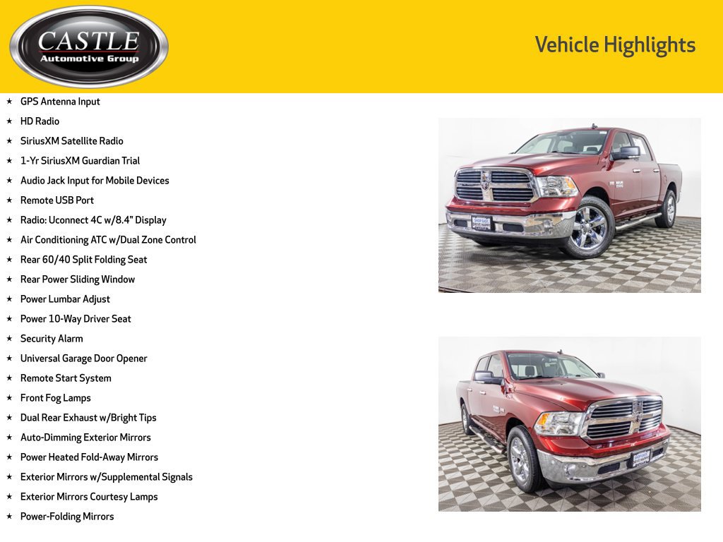 Used 2018 RAM 1500 Big Horn RWD image 12