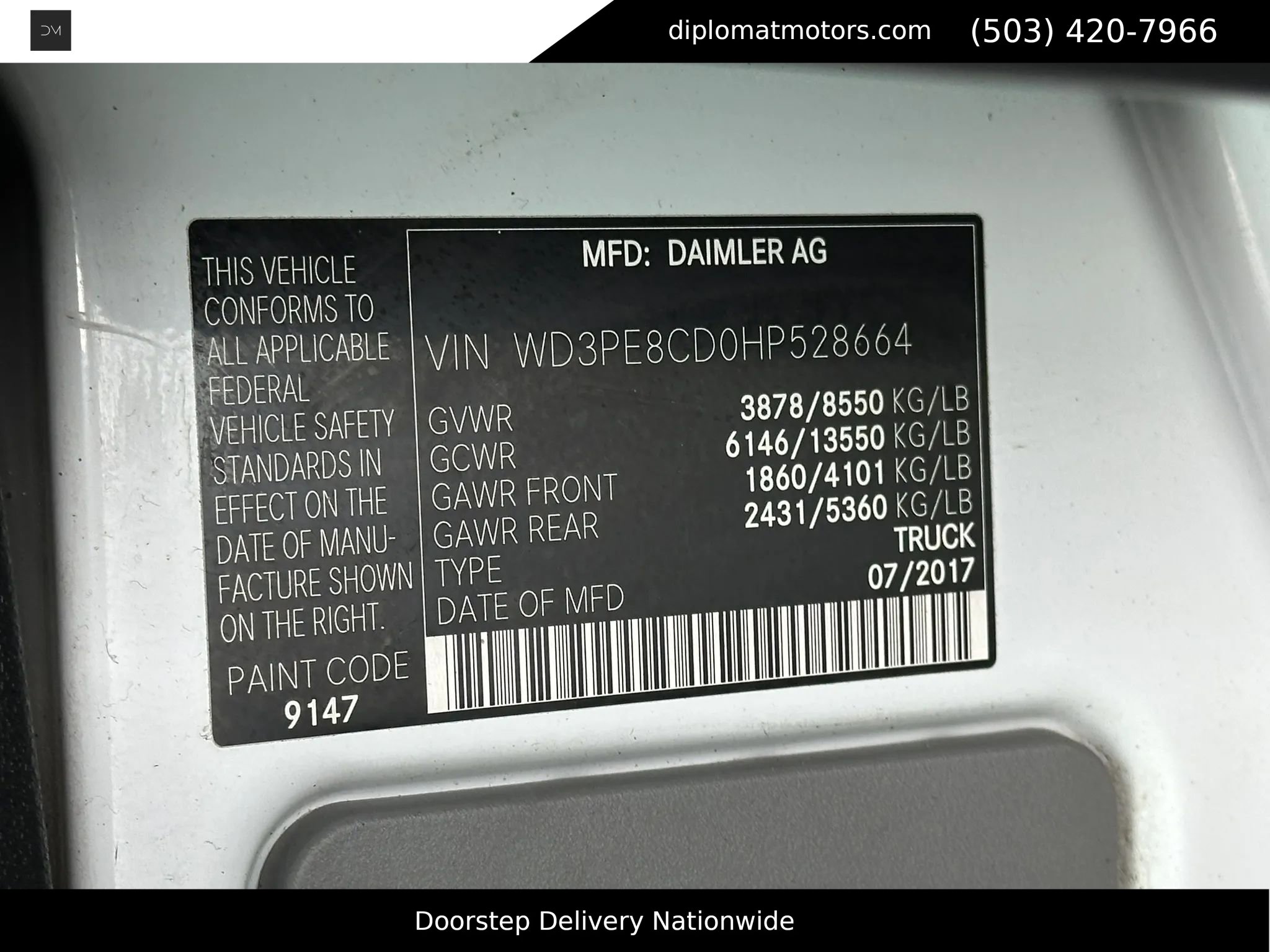 Used 2017 Mercedes-Benz Sprinter 2500 image 49