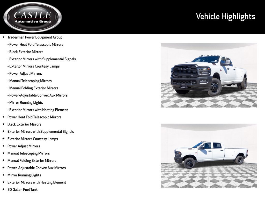 New 2027 RAM 3500 Tradesman AWD/4WD image 3