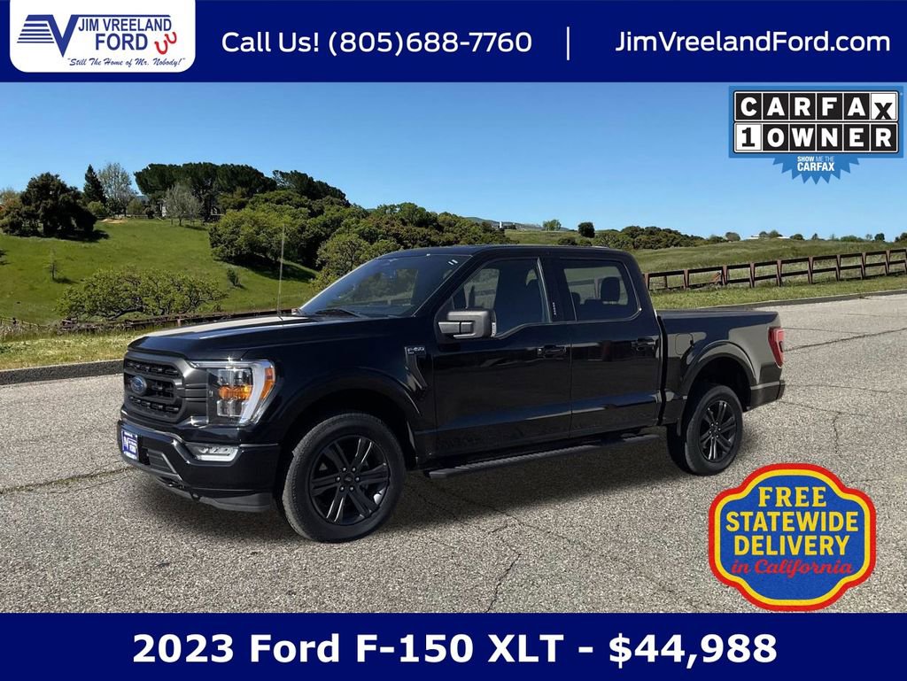 Used 2023 Ford F150 XLT w/ Equipment Group 302A High