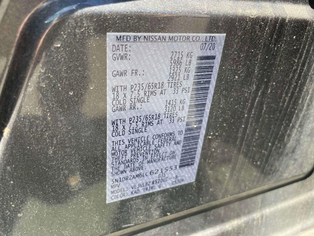 Used 2020 Nissan Pathfinder S AWD/4WD image 20