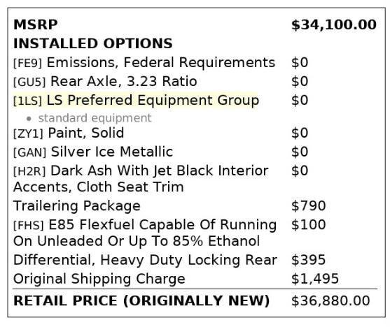 Used 2018 Chevrolet Silverado 1500 LS w/ Trailering Package image 4