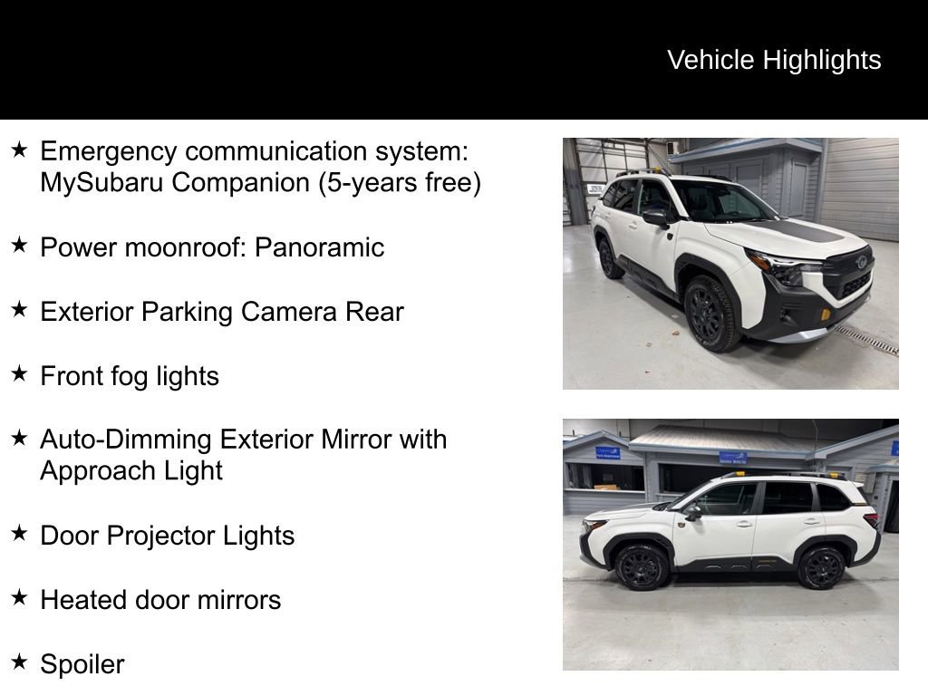 Certified 2026 Subaru Forester Wilderness AWD/4WD image 11