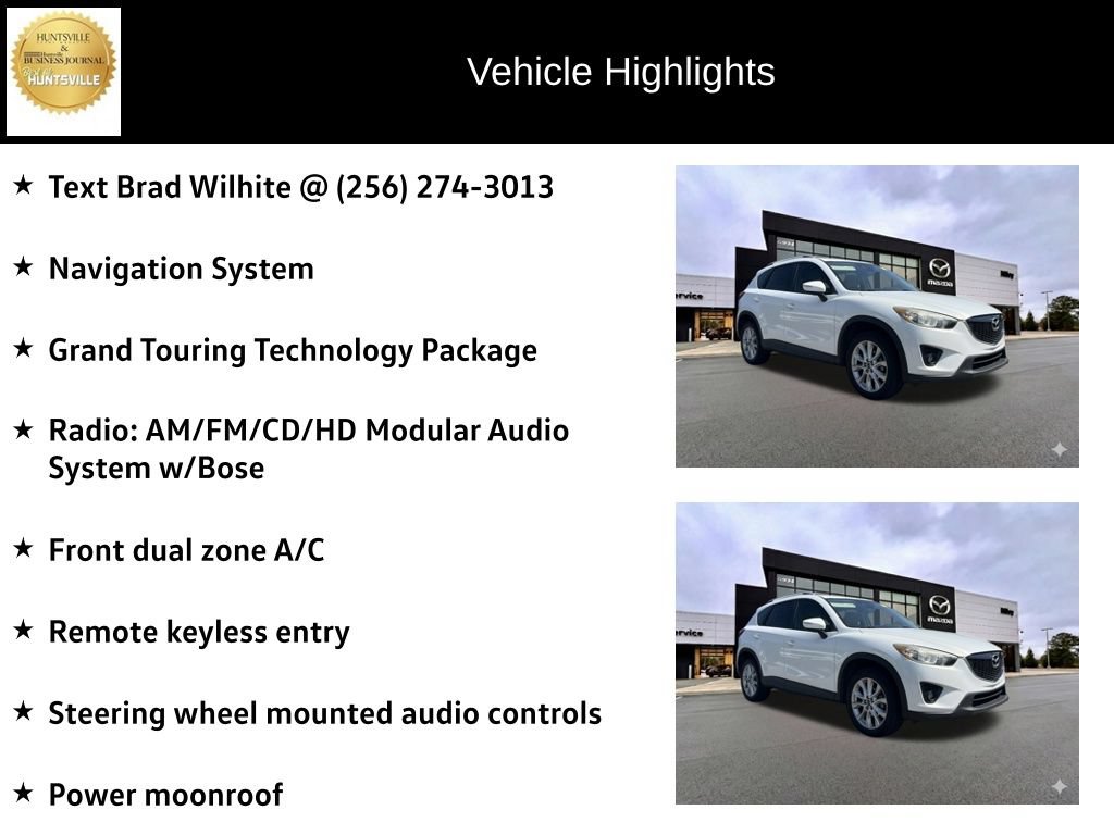 Used 2015 MAZDA CX-5 Grand Touring AWD/4WD image 6