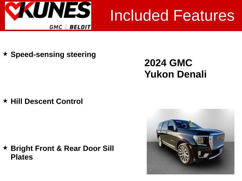 Used 2024 GMC Yukon Denali w/ Advanced Technology Package image 3