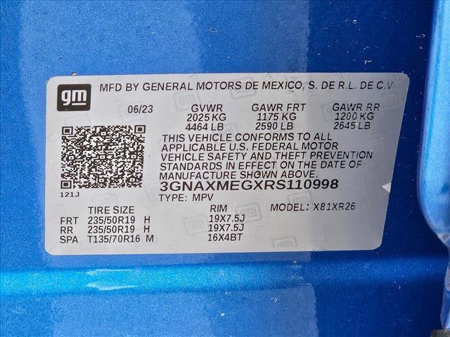 Used 2024 Chevrolet Equinox RS w/ RS Leather Package FWD image 20
