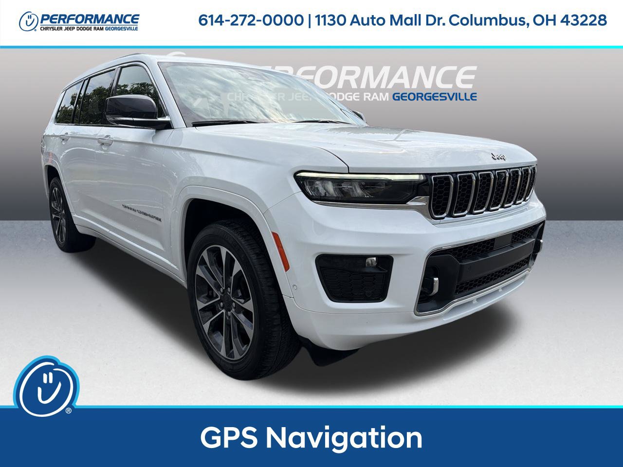 Used 2022 Jeep Grand Cherokee L Overland w/ Advanced Protech Group III AWD/4WD image 1
