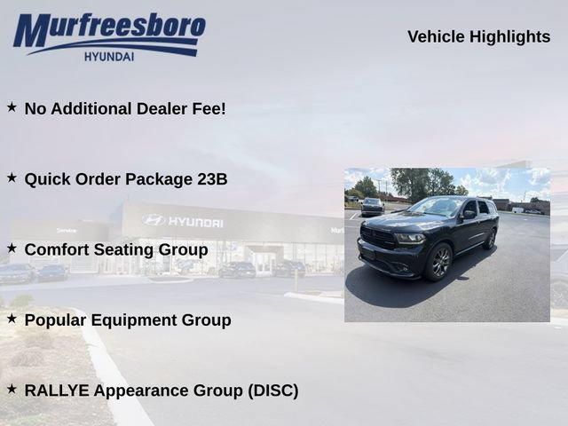Used 2016 Dodge Durango SXT w/ Quick Order Package 23B RWD image 5