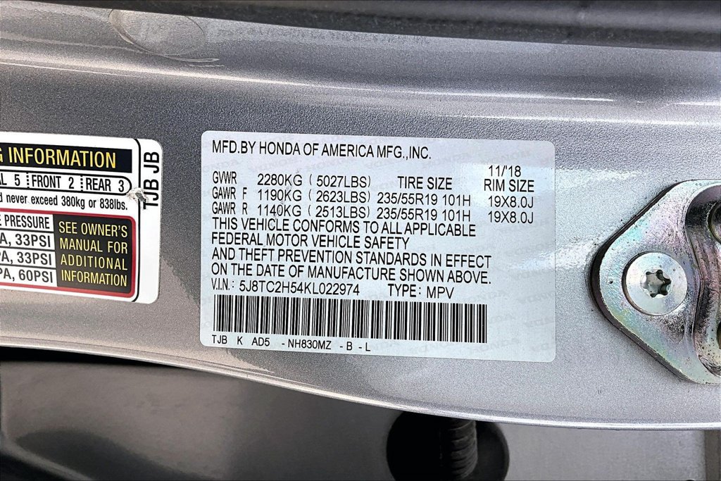 Used 2019 Acura RDX w/ Technology Package AWD/4WD image 38