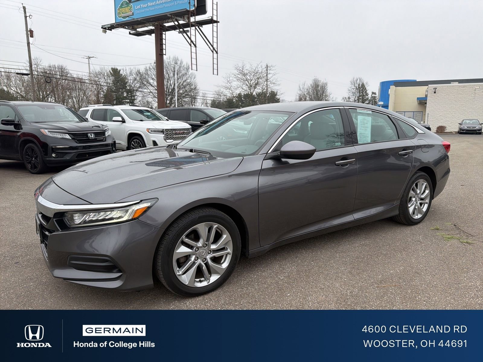 Certified 2019 Honda Accord LX