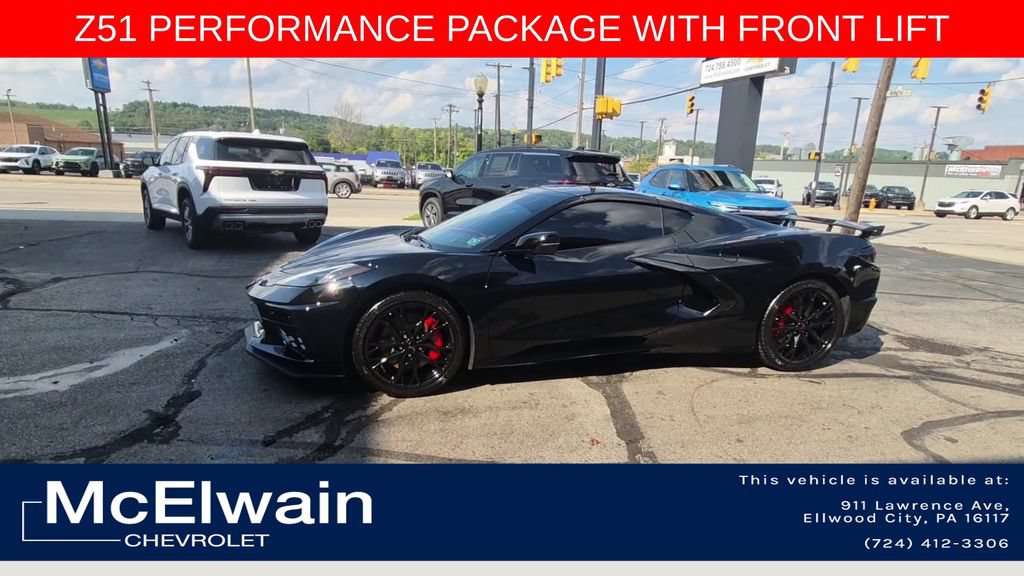 Used 2026 Chevrolet Corvette Stingray Preferred Cpe w/ Z51 Performance Package RWD image 5