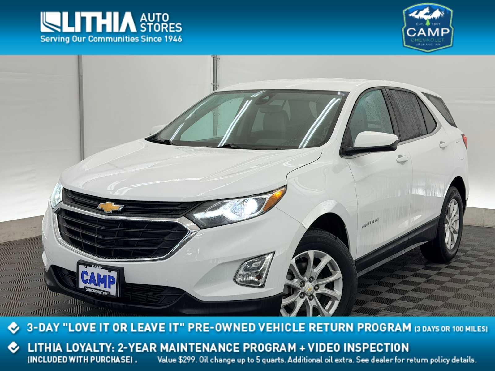 Used 2020 Chevrolet Equinox LT image 1