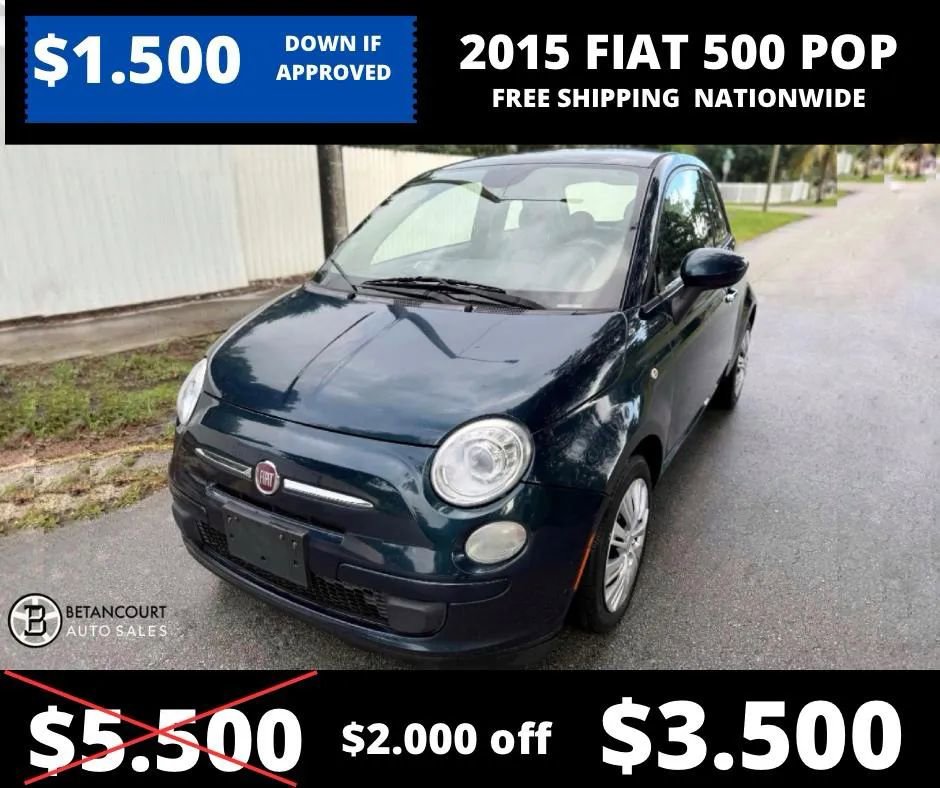 Used 2015 FIAT 500 Pop