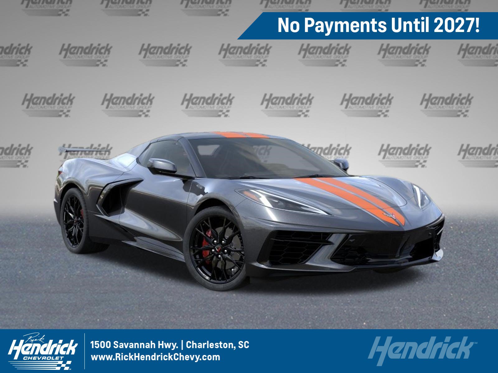 New 2027 Chevrolet Corvette Stingray Convertible w/ LPO, Roadside Safety Package RWD image 1