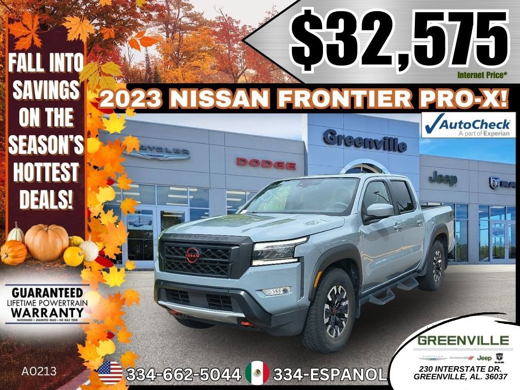 Used 2023 Nissan Frontier Pro-X w/ Tow Package