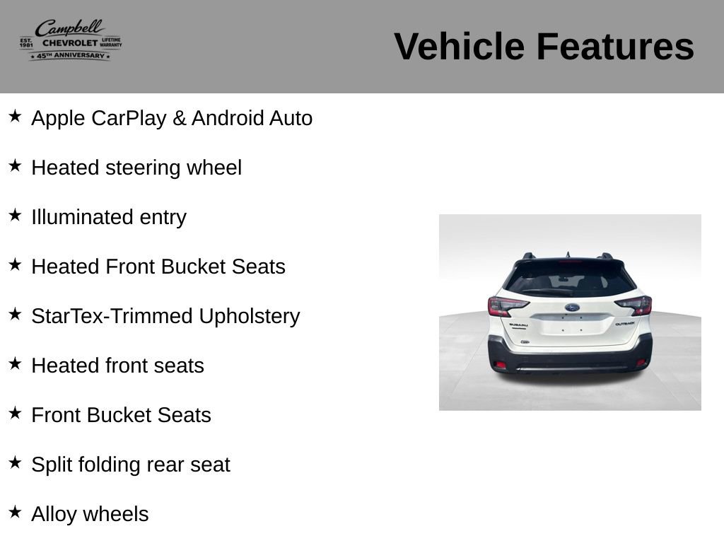 Used 2025 Subaru Outback Onyx Edition AWD/4WD image 10