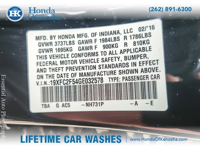 Used 2016 Honda Civic LX image 22