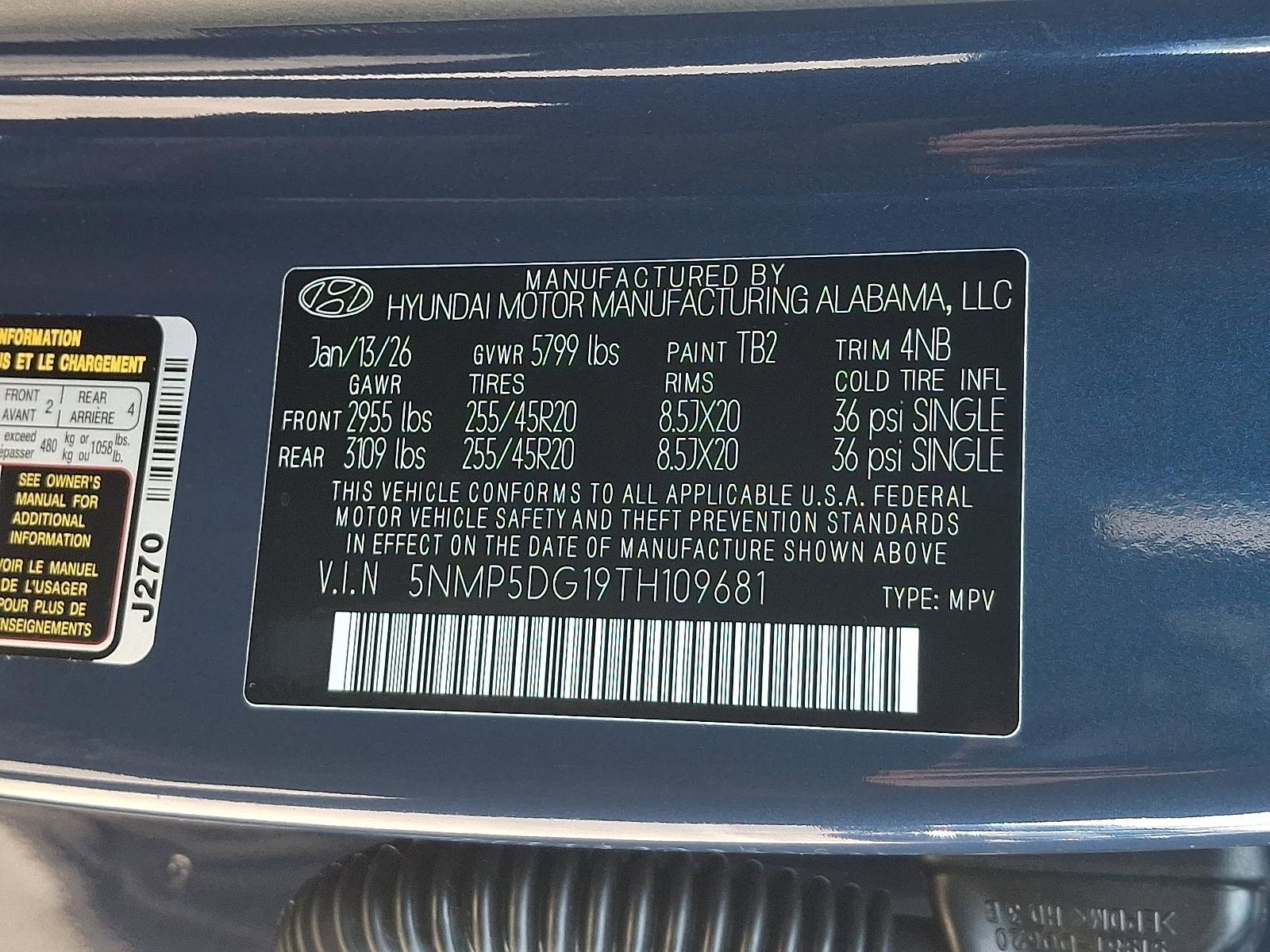 New 2026 Hyundai Santa Fe Calligraphy image 20